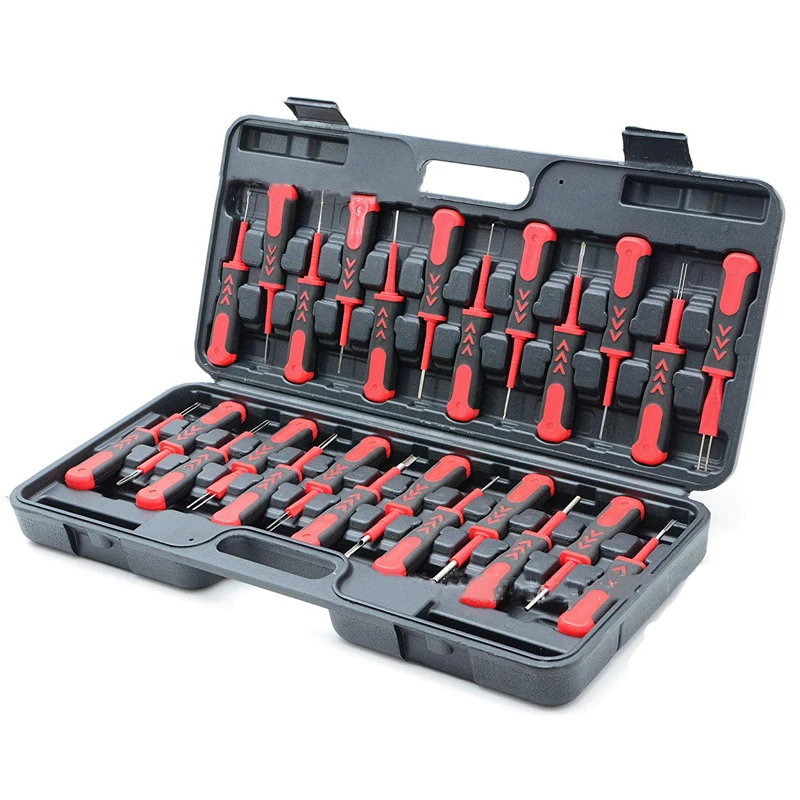 US $59.20 25PcsSet Universal Automotive Terminal Release Removal Remover Tool Kit Car Electrical Wiring Crimp Connector Pin Extractor Kit