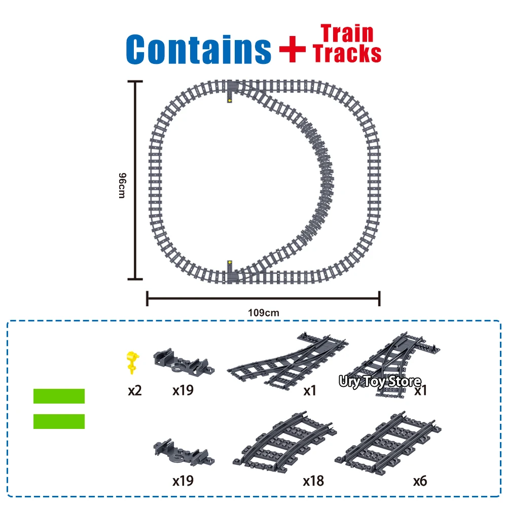 Qunlong 0313 Technic серия поезд батарея электродвигатель мини фигурки развивающие строительные блоки игрушки для детей