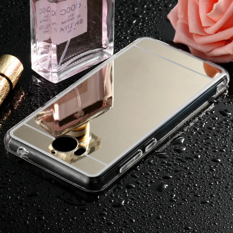 

Soft TPU Mirror Plating Cover for Huawei Y6 2017 Cases for Huawei Y5 2017 Honor 6 Play Y5 III Y5 3 MYA-L22 MYA-L03 MYA-L23