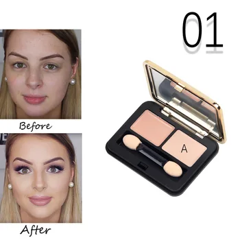 

Professional Makeup Concealer Oil Control Full Cover Long-lasting Moisturizing Repairing Clear Smooth Beauty Makeup Skin Care