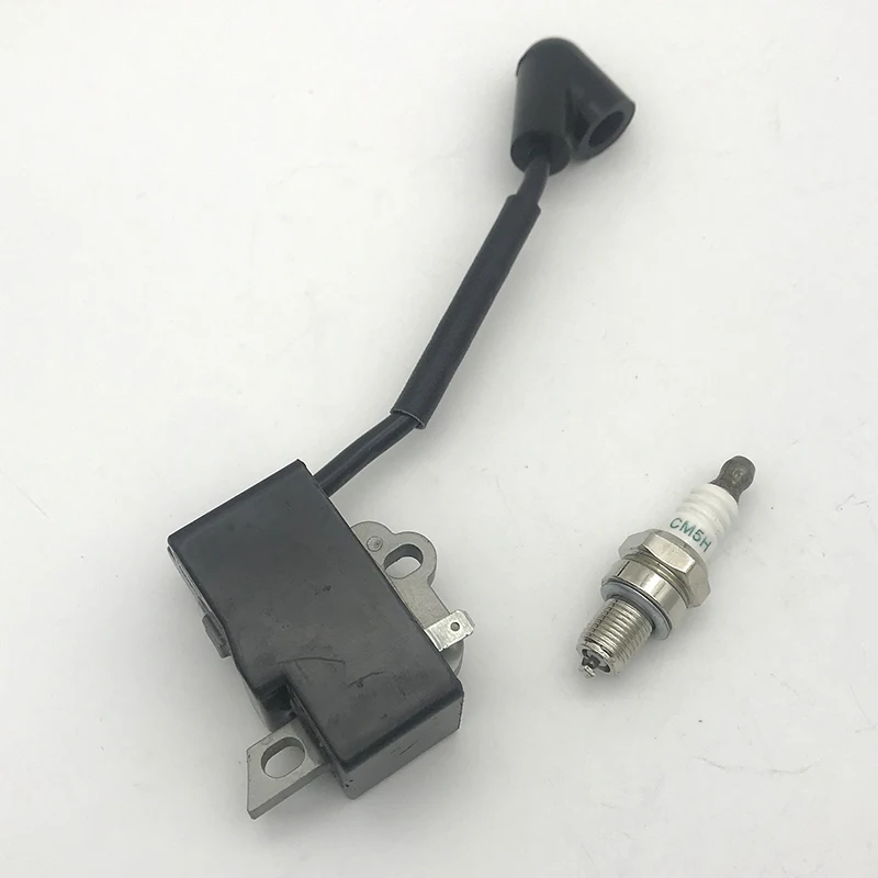 

Ignition Coil Module Spark Plug Fit For Stihl FS40 FS40C FS50 FS56 HT56C FS56R KM56C KM56RC Brushcutter Parts Oem #41444001316