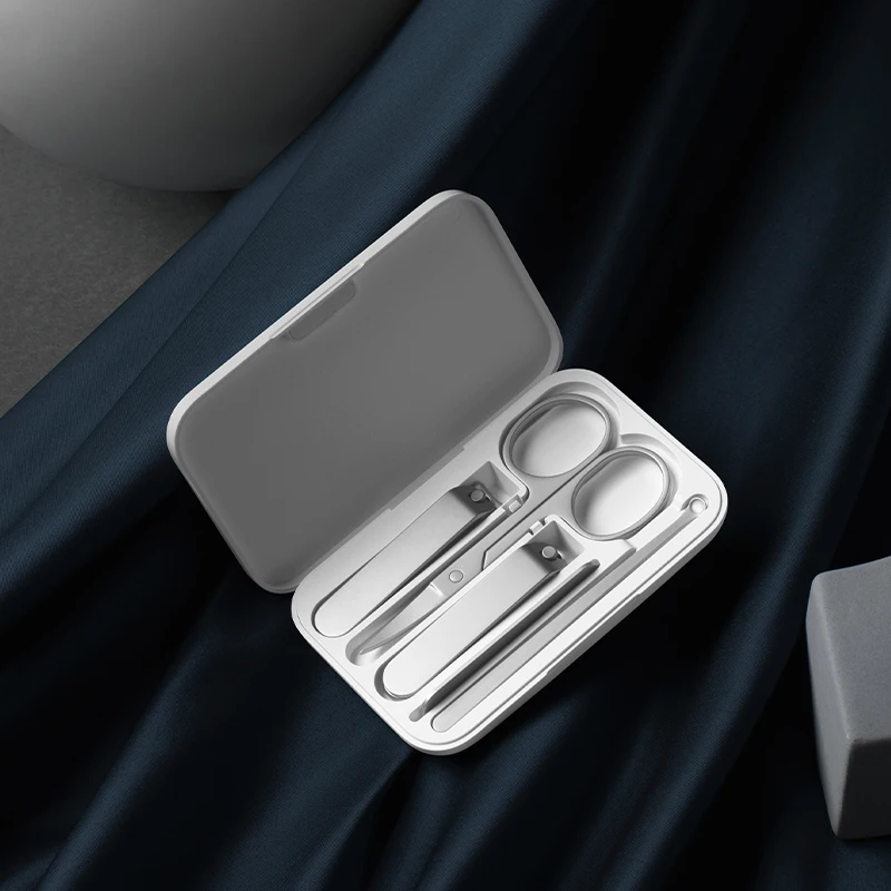 5 in 1 Xiaomi Mijia Nail Clipper Set Smart Home 420 Stainless Steel Pedicure Portable Tools