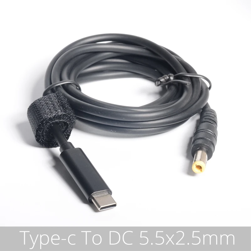 USB Type C PD зарядный кабель шнур адаптер питания постоянного тока преобразователь