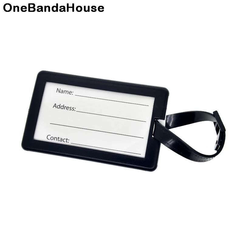 soft pvc luggage tag