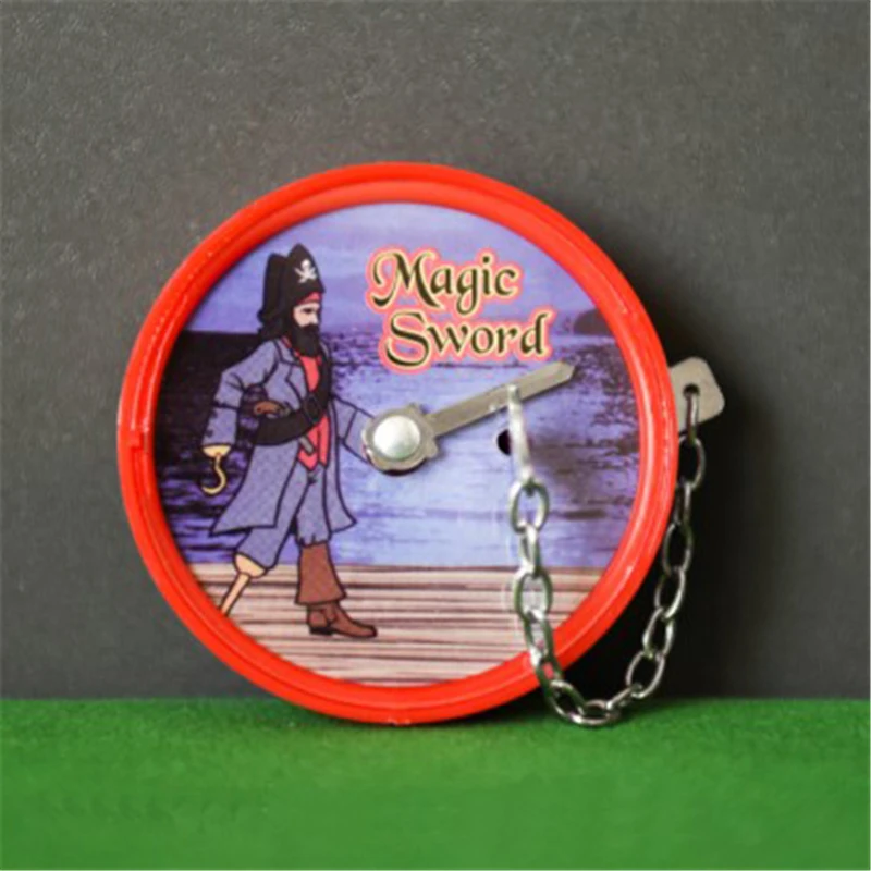 Tenyo волшебный меч магические трюки сцена крупным планом Волшебная забавная