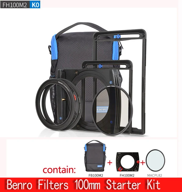 Комплект фильтров системы Benro FH100M2K0 100 мм/держатель фильтра FH100M2 + cpl Набор