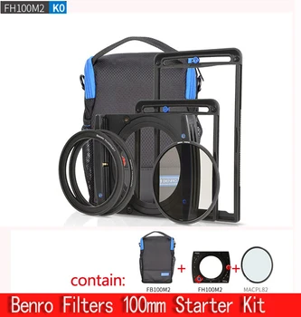 

Benro FH100M2K0 100mm System Filter kit / FH100M2 filter holder + cpl + bag Set