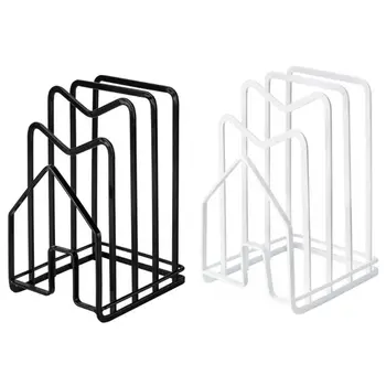 

Multi Layer Kitchen Chopping Cutting Board Holder Pot Lid Organizer Rack Shelf
