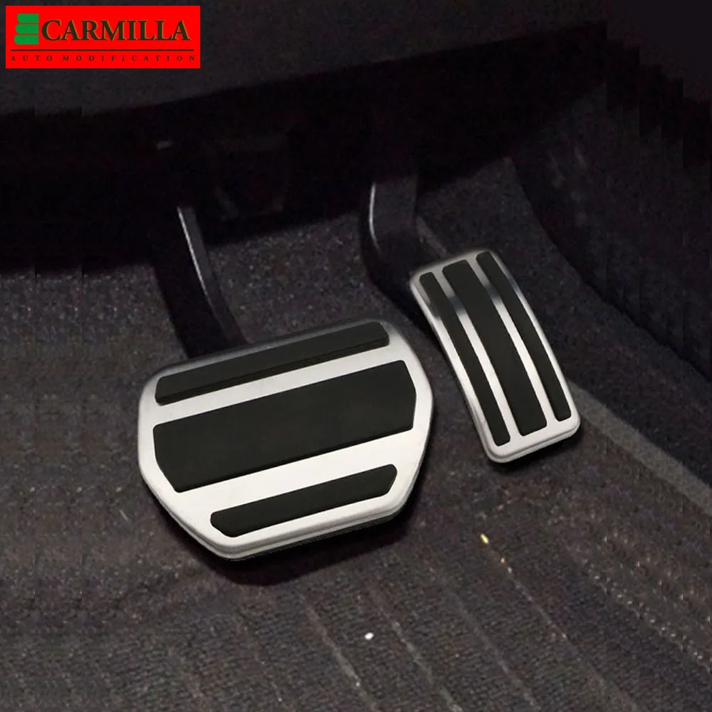 Stainless Steel Car Pedals Pads for Peugeot 207 301 307 208 2008 308 408 CC Citroen C3 C4 DS 3 4 6 DS3 DS4 DS6