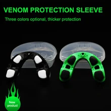 Новинка, двухцветные боксерские спортивные брекеты, Sanda, боевые тренировочные мероприятия, для взрослых, спортивные зубные защитные снаряжение