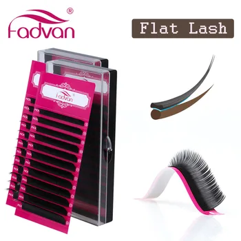 

Lashes Natural Split Tips Flat Eyelash Extensions Lighter Matte Ellipse False Eyelash Extension 0.15/0.20mm Fake Makeup Lashes