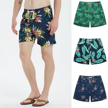 Мужские брендовые сексуальные хлопковые мягкие дышащие трусы-боксеры с принтом, нижнее белье