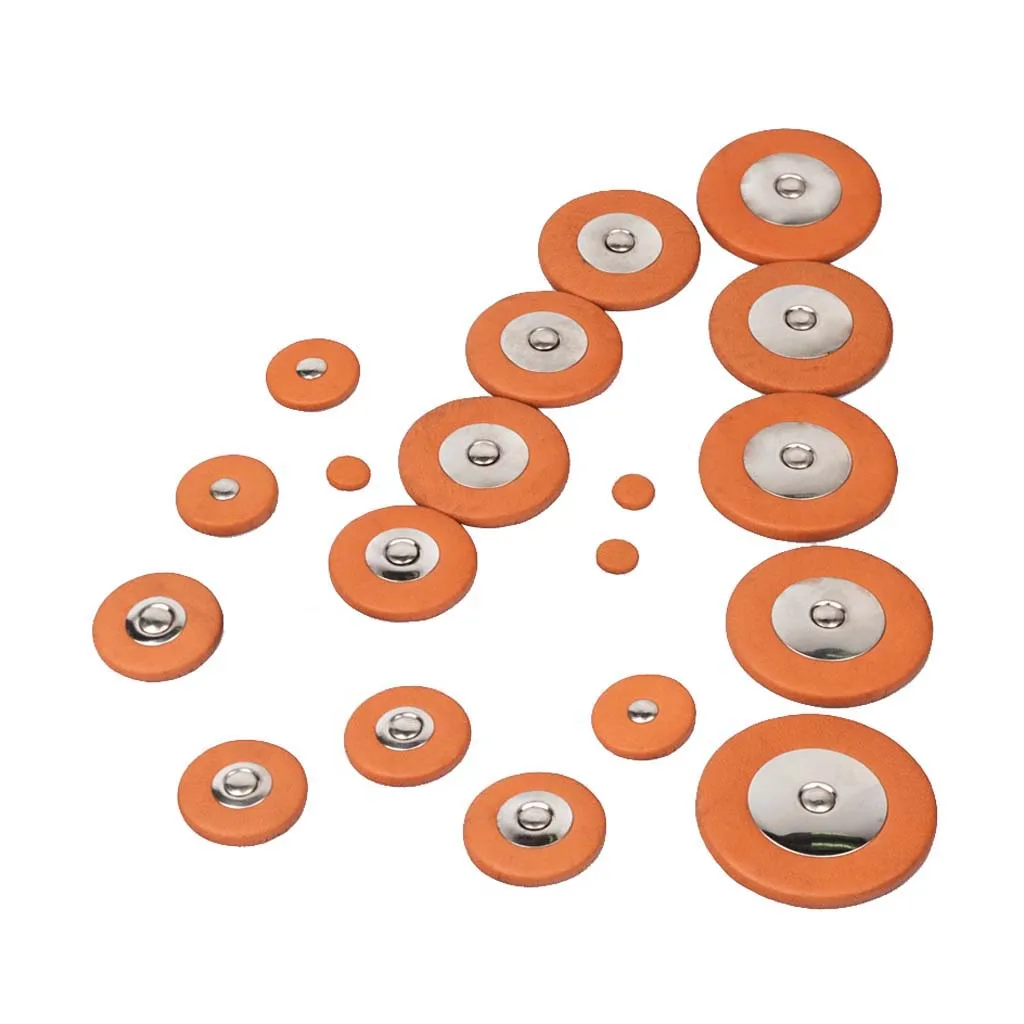 27 Pcs Saxophone Leather Pads Replacement Accessory For Yamaha Saxophone