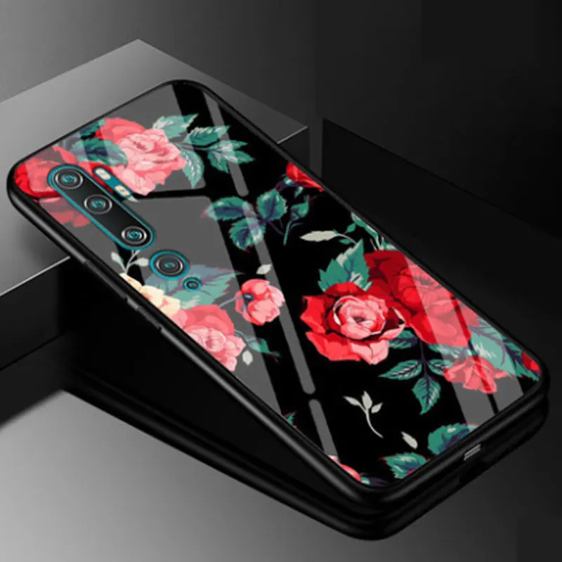 Для Xiaomi mi Note 10 Pro Чехол из закаленного стекла Жесткий ПК с принтом чехол для телефона для Xiaomi mi Note 10 CC9 Pro Чехол mi Note10 бампер обложка - Цвет: 6