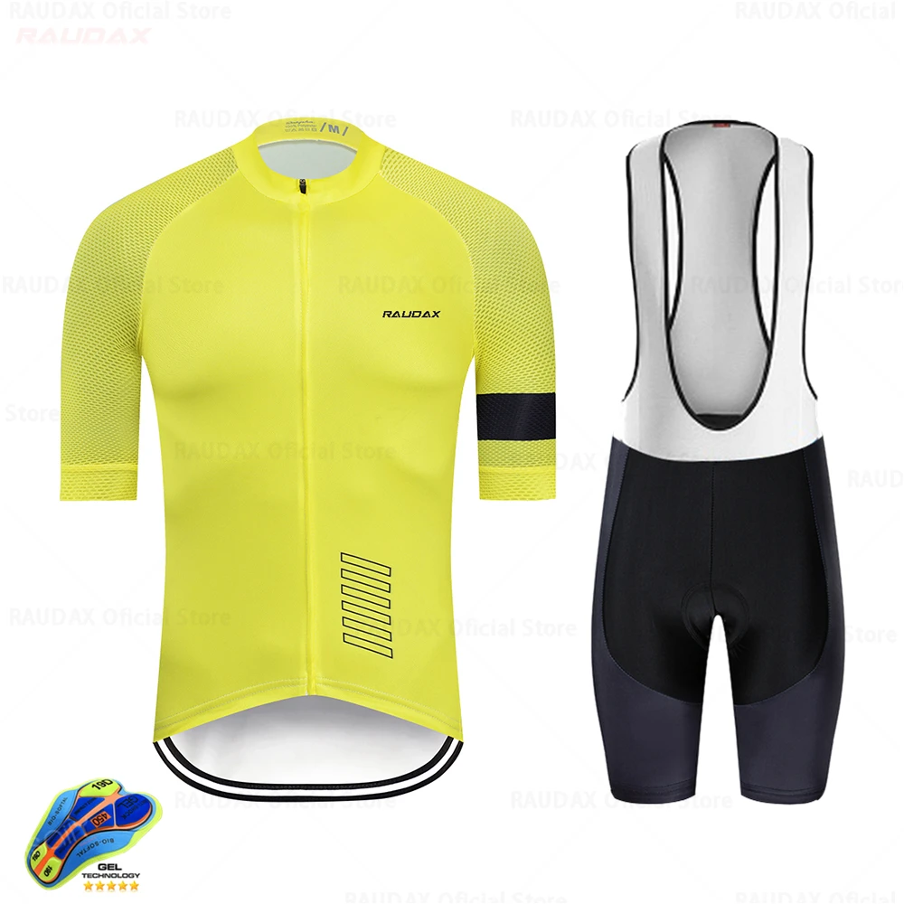 Bib cycling set Rapha белая велосипедная одежда Ropa Ciclismo Hombre летняя велосипедная одежда с коротким рукавом Mtb велосипедная Униформа Майо Ciclismo триатлон - Цвет: Bib cycling set