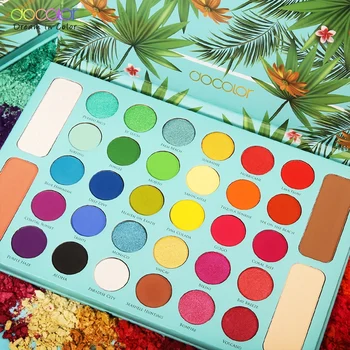 

Docolor 34 Color Matte Shimmer Eyeshadow Palette Waterproof Smudge-proof Eye Shadow Powder