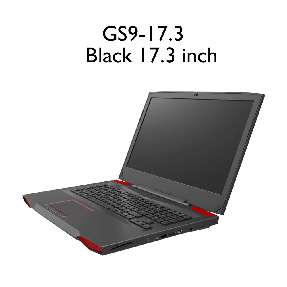 15.6" Intel Core i7-7700HQ NVIDIA GTX1060 Dedicated Graphics Windows 10 8GB RAM 512GB SSD Game Laptop Backlit Keyboard Notebook - Цвет: 17.3 inch Black