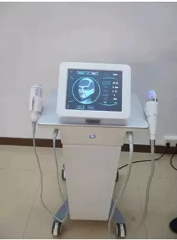 

2 in 1 rf fractional micro-needle machine with cold hammer anti-acne shrink pores facial skin care tools stretch marks removel