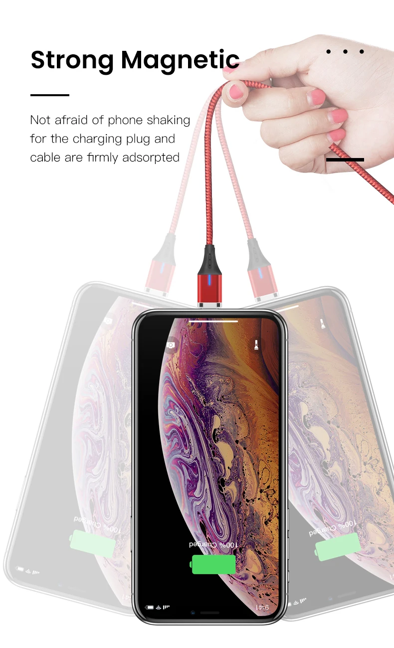 Магнитный usb-кабель ESVNE для iphone, samsung, магнитный usb-кабель для зарядки Xiaomi type-C, кабель Micro Usb для смартфонов huawei
