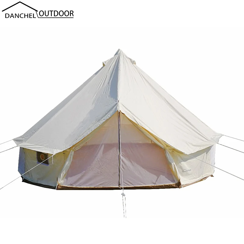 DANCHEL OUTDOOR Белый цвет Оксфорд Белл палатка с плитой куртка на стене/Кемпинг