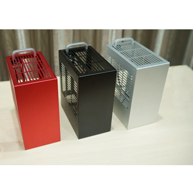 Чехол для домашнего кинотеатра HTPC ITX Mini А4 геймерская видеокарта корпус PSU