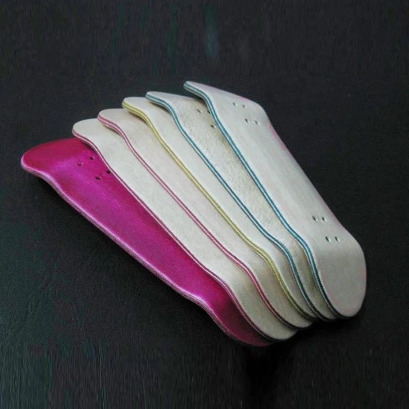OEM 나무 단풍나무 지판 데크, 핑거 스케이트보드 데크, 100x34mm, 5 겹, 34mm