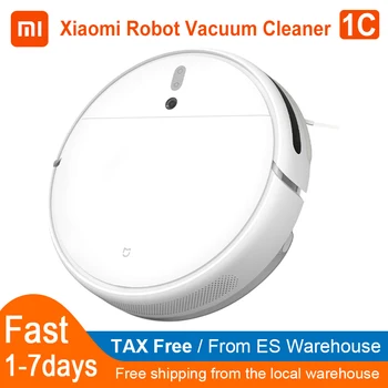 

XIAOMI MIJIA Sweeping Mopping Robot Vacuum Cleaner Mop 1C for Home Auto Dust 2500PA cyclone Suction Smart Planned WIFI