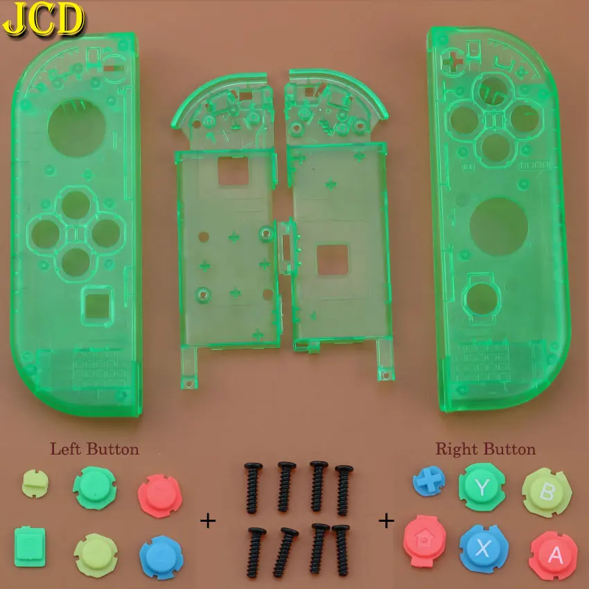 JCD с инструментами корпус оболочка Крышка для переключателя shand NS Joy-Con контроллер защитный чехол W/ABXY Кнопка D-Pad для NX Joy Con
