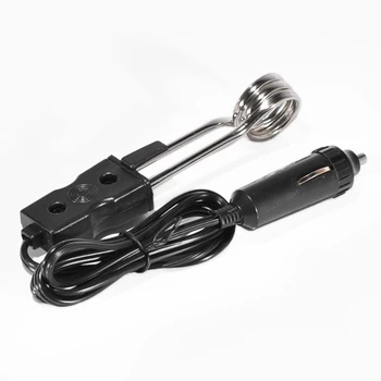 

12V 120W Portable Electric Car Immersion Water Heater For Travel Camping Picnic Mini Boiler Hot Water Coffee Immersion Travel