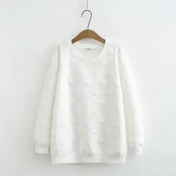 

Oversize Plus Size hooded Women Sweatshirt 2019 Autumn Winter Cotton solid sweatshirt