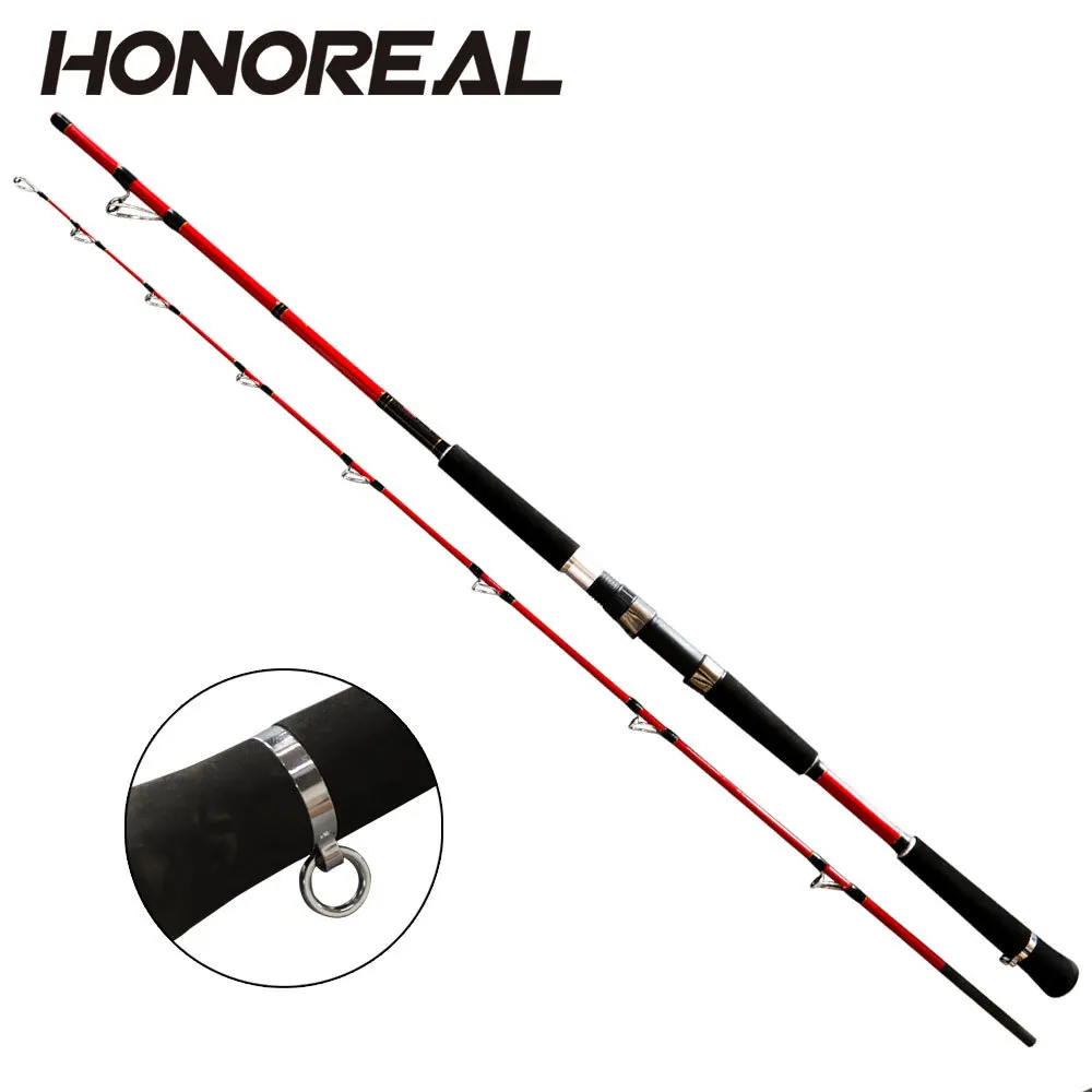 2.1M /2.3M Telescopic Sea Fishing Rod fiber Ultralight hard Carbon  Hand Fishing Tackle Lure Rod Wt:30-80g Spinning Fishing rod