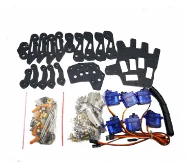 right palm parts 5DOF Bionic робот коготь/захват/манипулятор/держатель/робот/автомобильные аксессуары/DIY - Цвет: right palm parts
