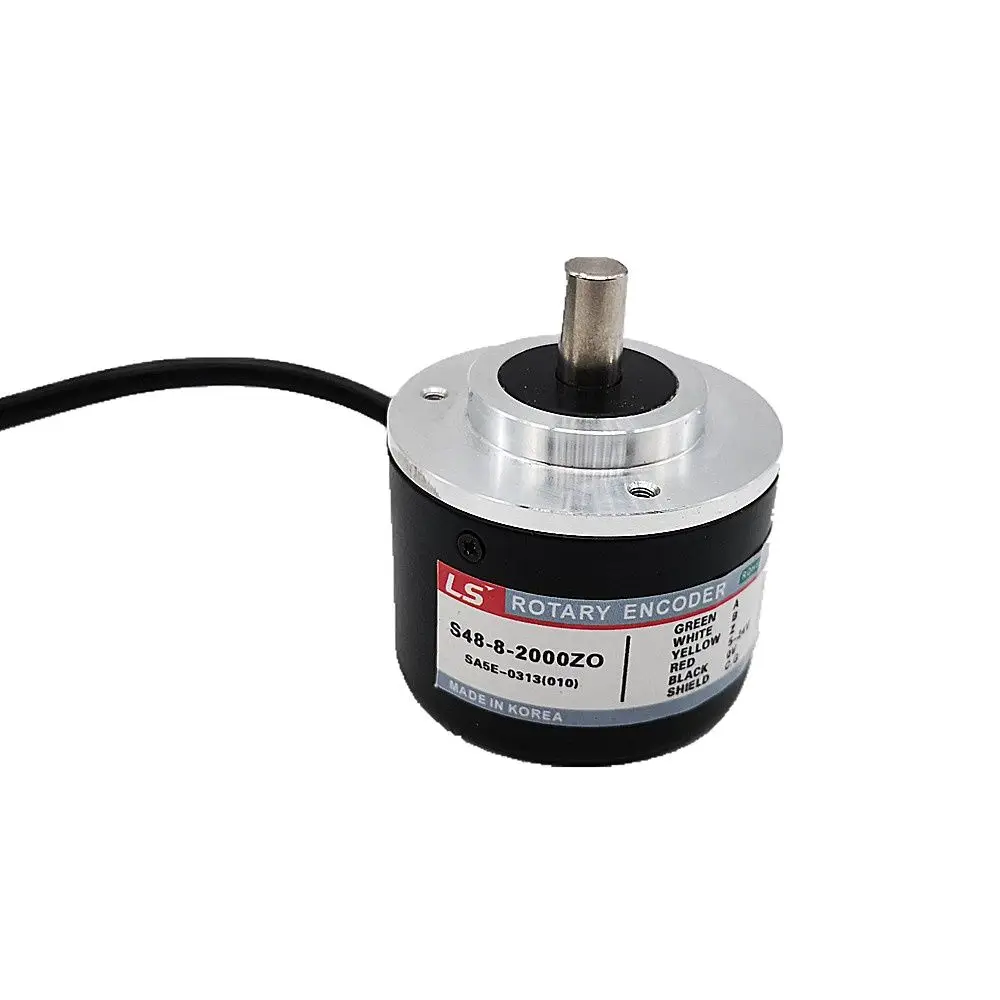 S4882000zo Incremental 8mm Shaft Abz Open Collector Rotary Encoder