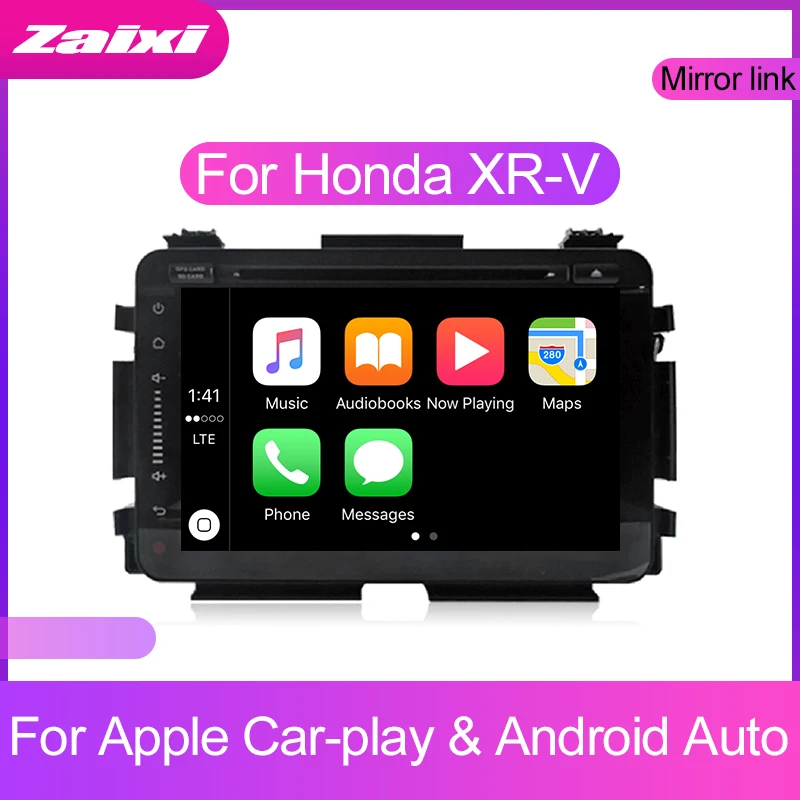 ZaiXi сенсорный экран Android автомобильный аудио для Honda XR-V 2013~ поддержка gps navi Ipod BT радиомикрофон медиа навигационная система