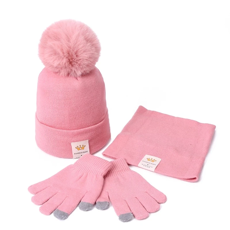 

Set 3 Anti-fog Hats Women Winter Beanies Velvet Thick Bib Mask Skullies Beanie Hat Dustproof Hats Female Warm knitted Wool Caps