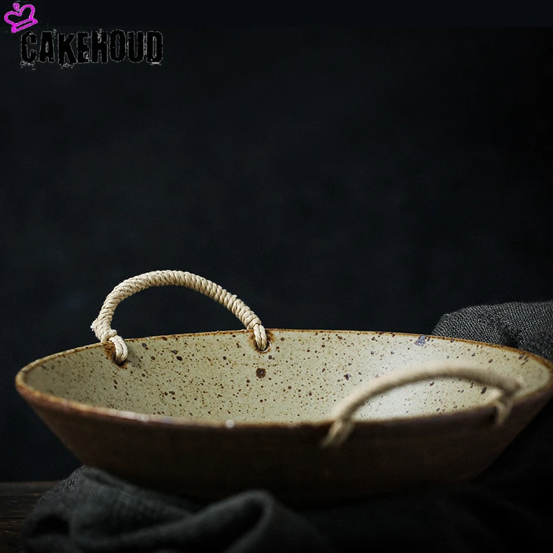 CAKEHOUD креативная Ретро керамическая посуда Bina Суповая тарелка большая домашняя