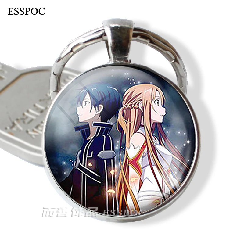 Меч искусство онлайн подвеска брелок Kirigaya Kazuto Yuuki костюм Asuna для косплея
