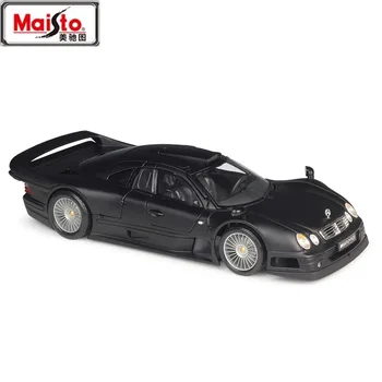 

MAISTO 1:18 MERED BNZ CLK-GTR Street Car Version Simulation Alloy Car Model Toy Gift Decoration for Kids Collect Free Shipping