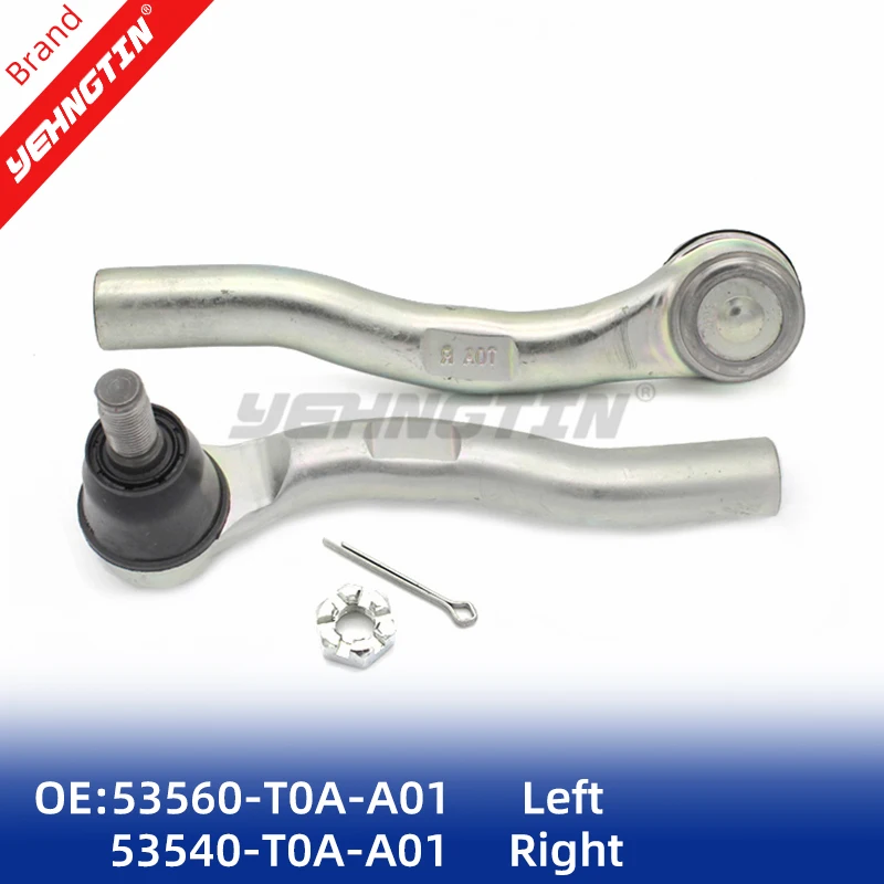 

OEM 53540-T0A-A01 53560-T0A-A01 Steering Tie Rod Ends for For HONDA CR-V IV 2012-2016 RM1 CJ5 Front L& R ES801156 ES801157