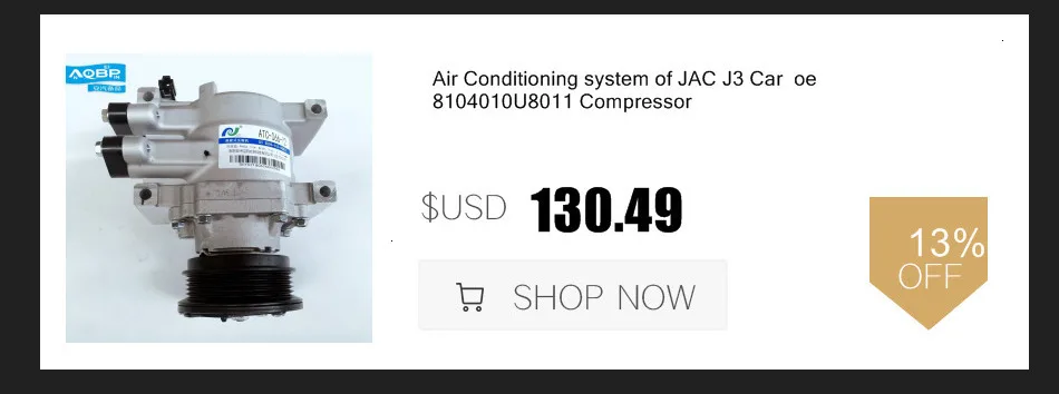 Автозапчасти номер OE 8104010U9020 для компрессора JAC J2