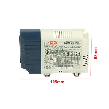 

MEANWELL MW2588 Led Driver DC Meanwell LCM-25 dimmable 0-10V 10V PWM constant current modular 350/500/600/700/900/1050mA