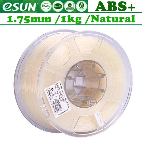 ABS PRO ESUN 3d принтер накаливания esun 1,75 мм 1 кг 340 м/для 3d принтера/RU - Цвет: (ABS PRO) Natural