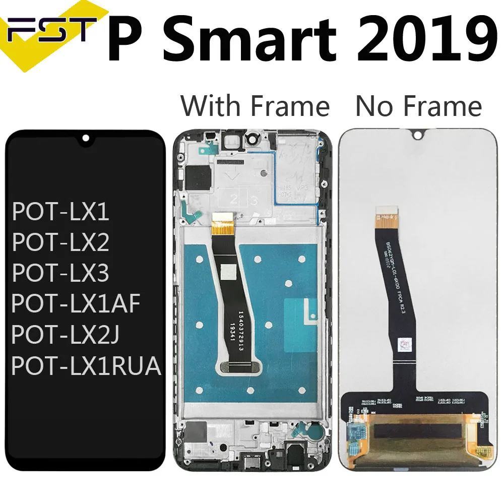 6 21 &quotОригинальный дисплей для Huawei P Smart 2019 ЖК-экран с сенсорным дигитайзером в