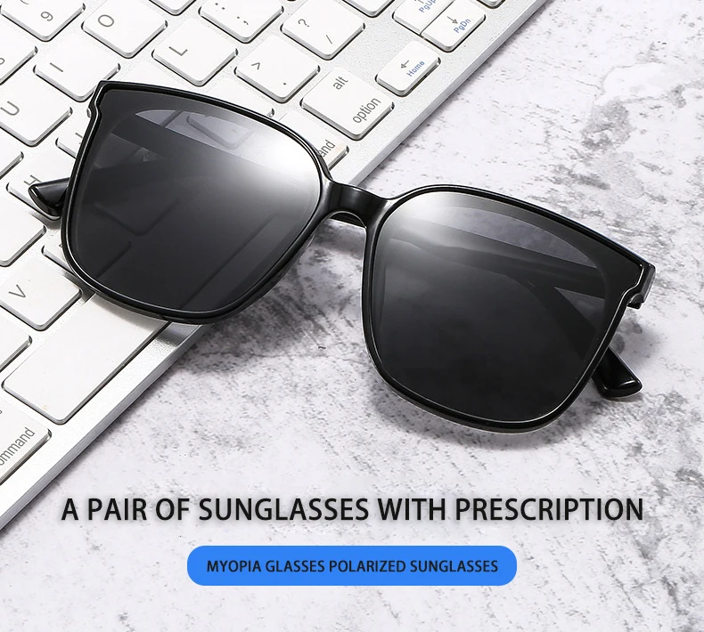 Myopia Sunglasses Diopter -0.5 -1 -1.5 -2 -2.5 -3 -3.5 -4 -4.5 -5 -5.5 -6.0  Men Women Drive Polorized Prescription Sun Glasses