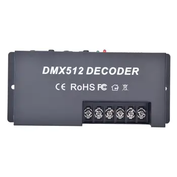 

Colorful LED 3CH 3CH*10A 3-channel DMX512 controller RGB controller LED controller DC12~24V for 5050 3528 RGB LED strip