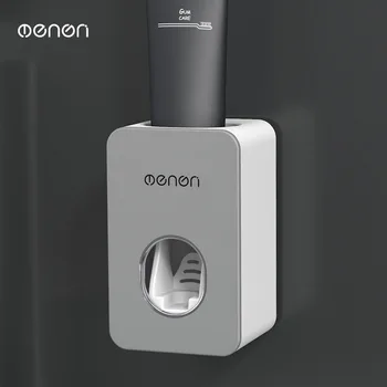 

Automatic Toothpaste Dispenser Toothpaste Squeezers Dust-proof Toothbrush Holder Wall Mount Stand Bathroom Accessories Set