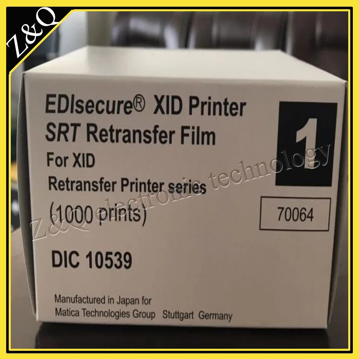 Matica XID8100 принтер лента DIC10509 и пленка для ретрансляции DIC10539