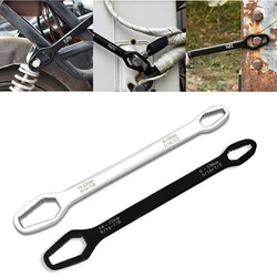 Universal Double Sided Wrench Universal Torx Wrench Double Sided Self-Tightening Repair Tools Double-Ended Multifunction Wrench
