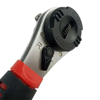 

Adjustable 6-22 Ratchet Wrench Multi-Function Auto Repair Quick Release Combination Manual Spanner Portable Worker Tool 35ED