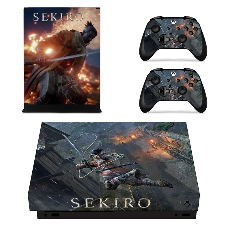YSX1X1426 SEKIRO: Shadows Die Twice наклейка s для Xbox One X наклейки на кожу Стикеры для Xbox one X консоли пульта дистанционного управления скины - Цвет: YSX1X1426